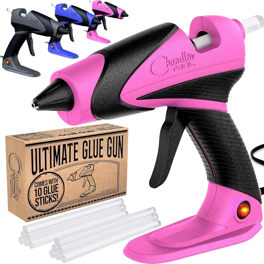 Full Size Hot Glue Gun Kit, Chandler Tool 60W